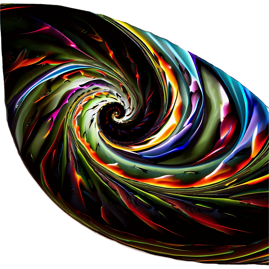 Twisting Spiral Shape Png 05232024