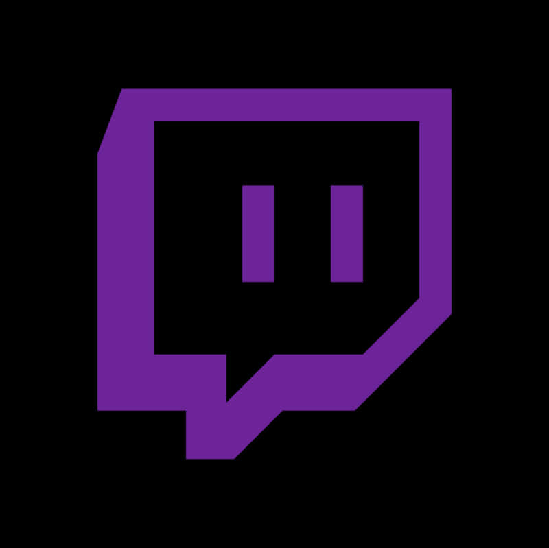 Twitch Logo Glitch Icon