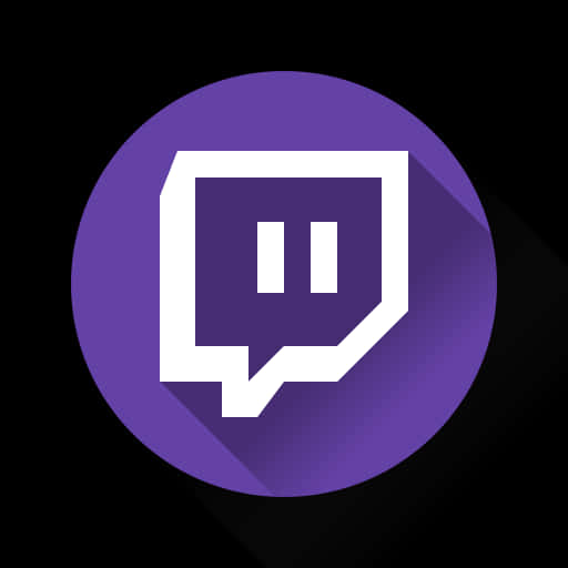 Twitch Logo Purple Background