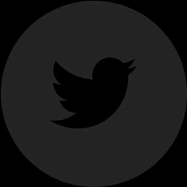 Twitter Logo Black Background