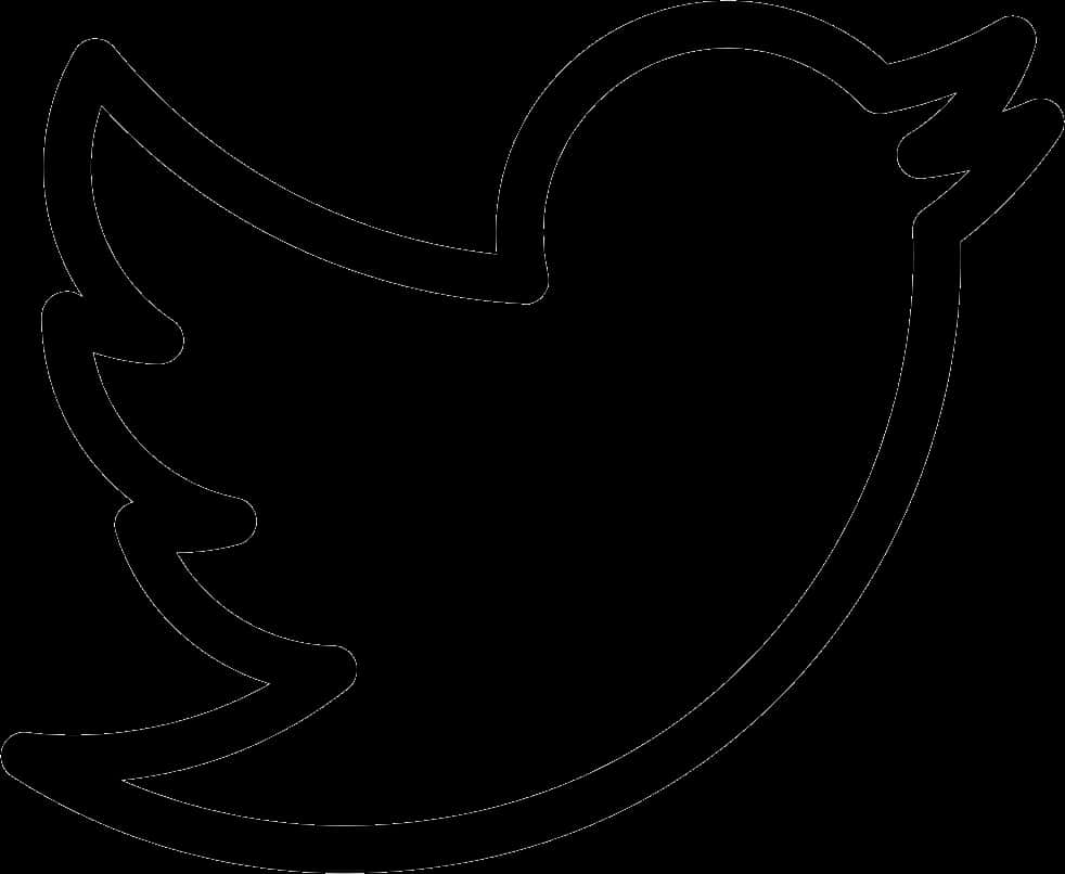 Twitter Logo Black Silhouette