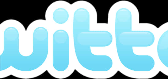 Twitter Logo Blurry Background PNG with transparent background