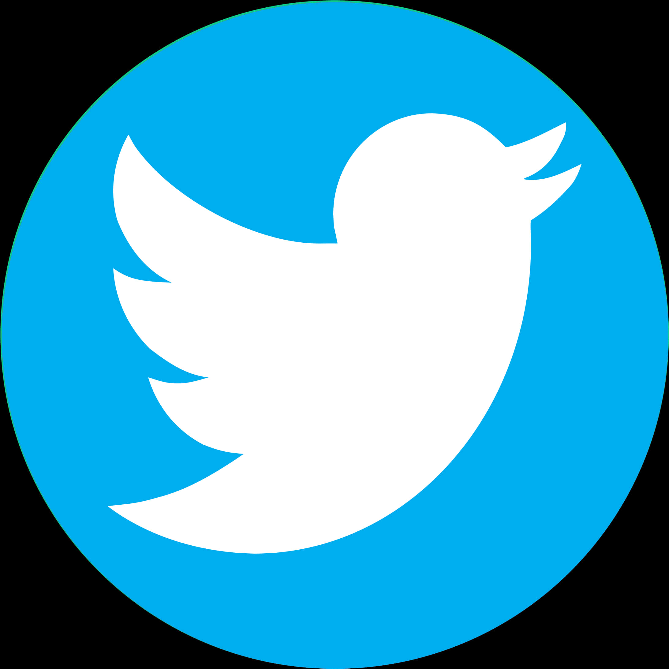 Twitter Logo Icon PNG with transparent background