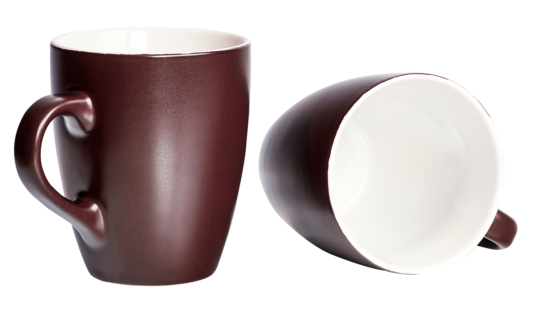 Two Coffee Mugs Isolated