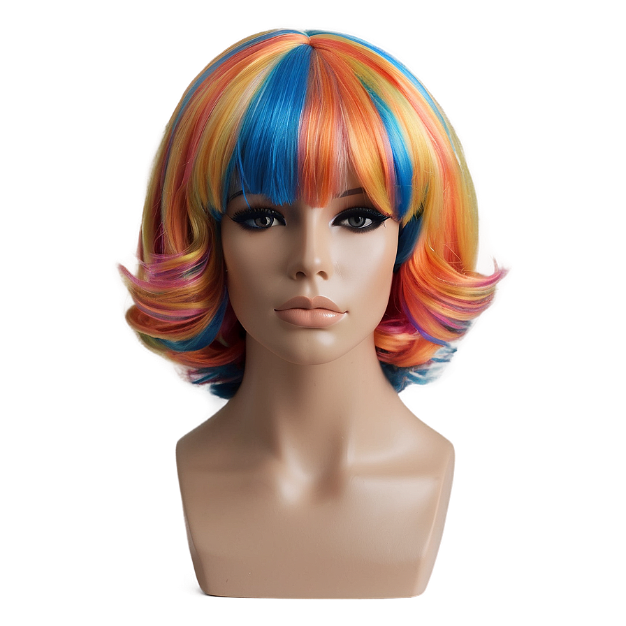 Two-tone Wig Png 05252024