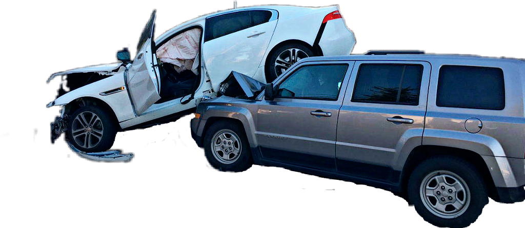 Two Vehicle Collision Damage