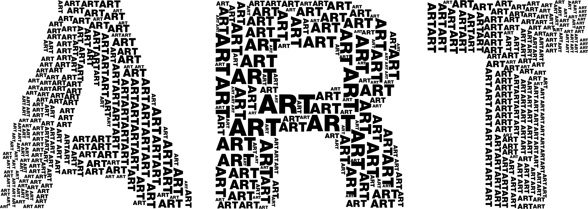 Art Typography Png, Transparent Png PNG image with a transparent background, free high-resolution download