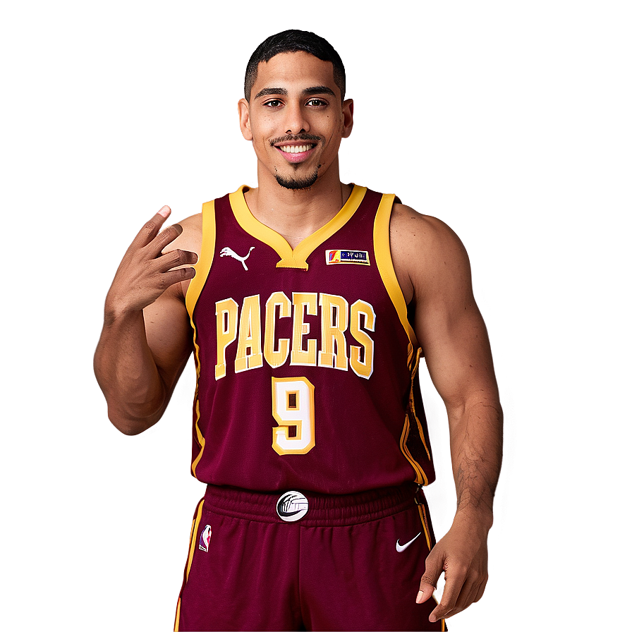 Tyrese Haliburton Pacers Uniform Png 06132024