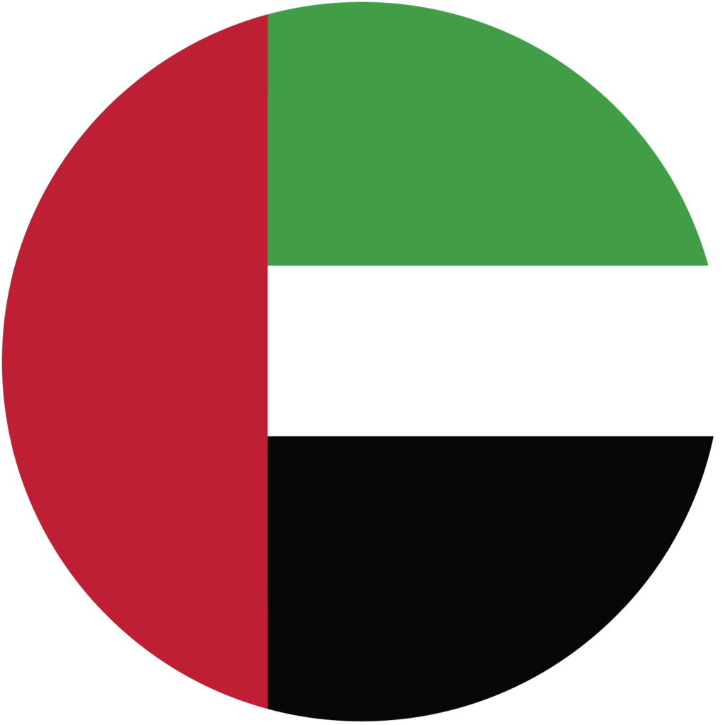 Uae Flag Circle, HD Png Download PNG with transparent background