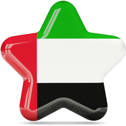 Download Flag Icon Of United Arab Emirates At Png Format - Uae Flag In Star, Transparent Png PNG image with a transparent background, free high-resolution download