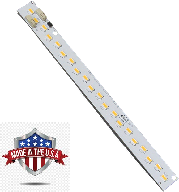 U S A Made L E D Light Strip PNG with transparent background