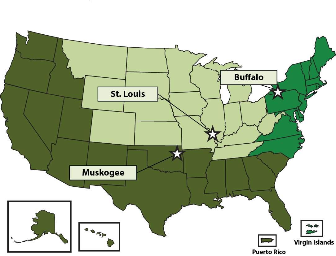 Usa Map For Regional Processing Offices - Usa Grey Map Png, Transparent Png PNG image with a transparent background, free high-resolution download