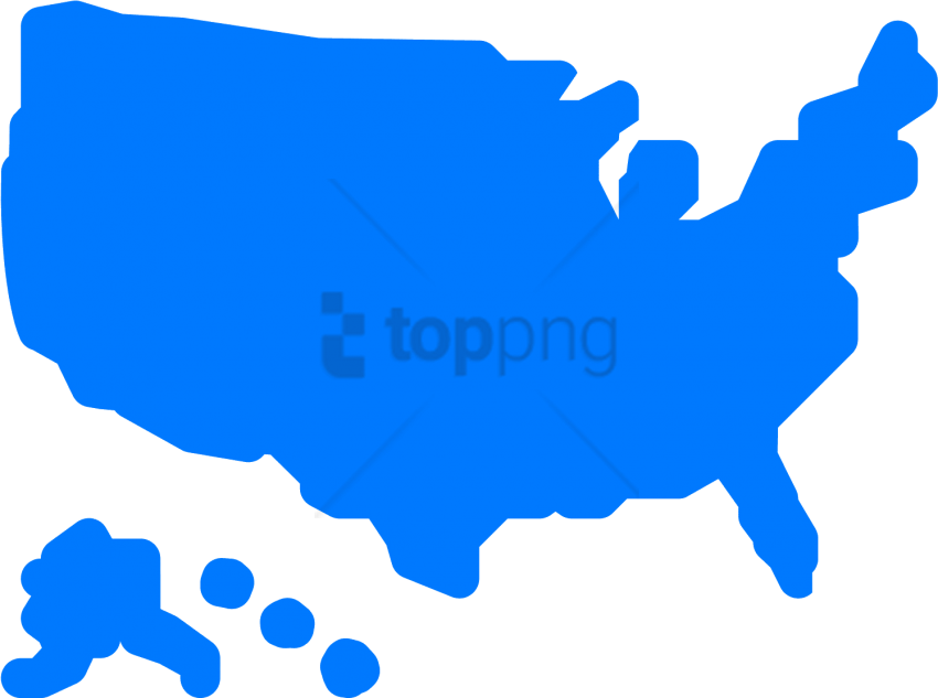 Free Png Usa Map Filled Icon, Transparent Png PNG image with a transparent background, free high-resolution download