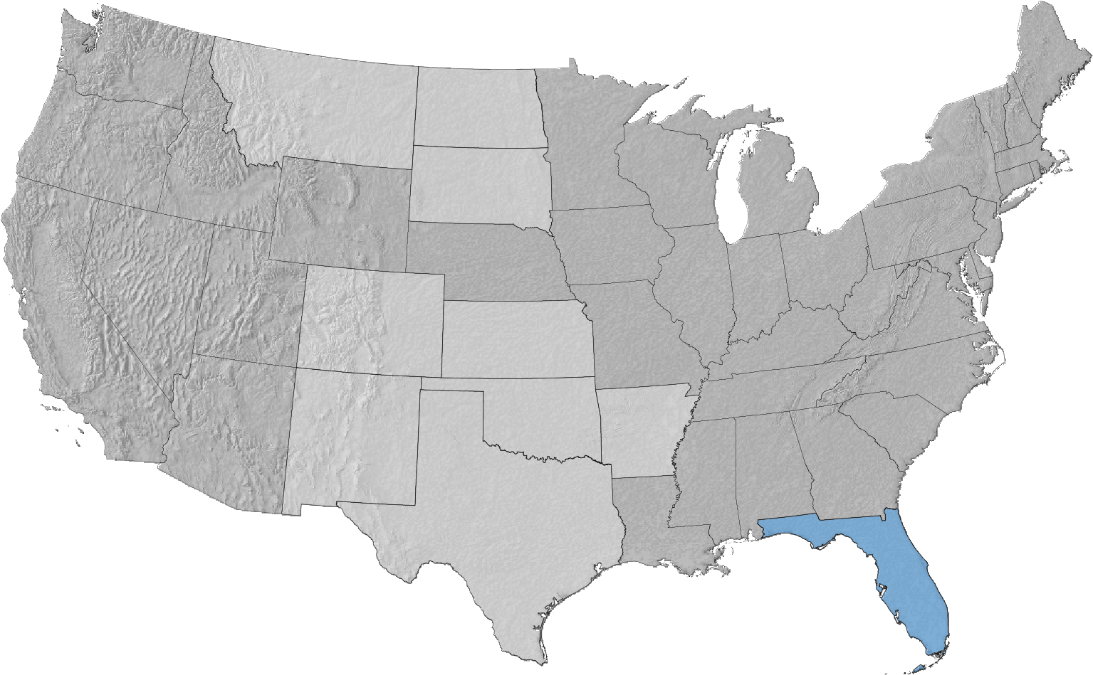 Transparent Florida Map Png - Lgbt Housing Discrimination Map, Png Download PNG image with a transparent background, free high-resolution download