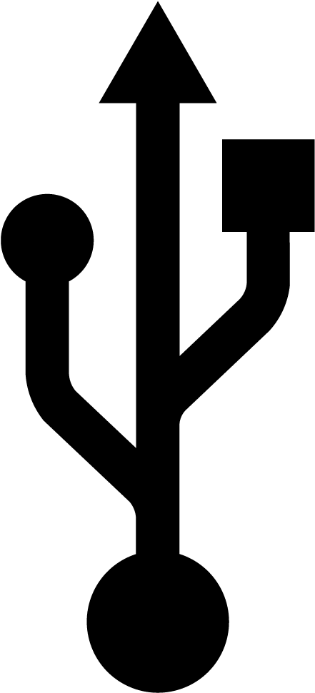 Usb Symbol - Usb Symbol Png, Transparent Png PNG with transparent background