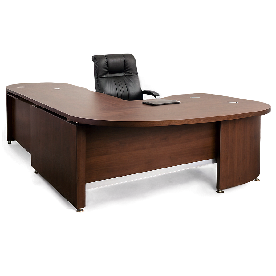 U-shaped Office Desk Png Men37