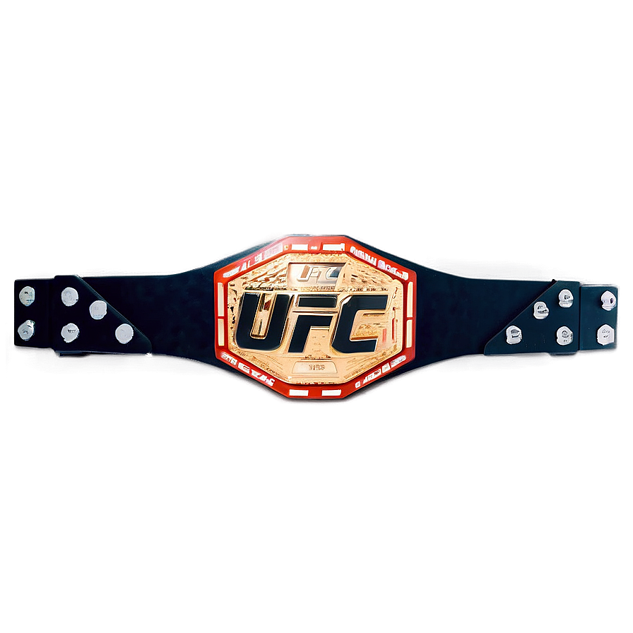 Ufc Winner's Belt Png Mfx