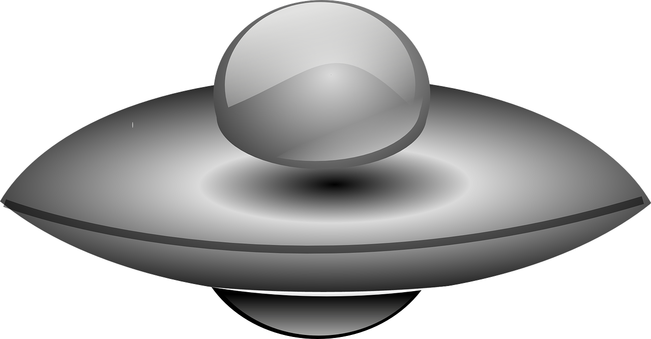 Ufo Flying Saucer Spaceship Png Image Clipart , Png - Transparent Background Flying Saucer, Png Download PNG with transparent background