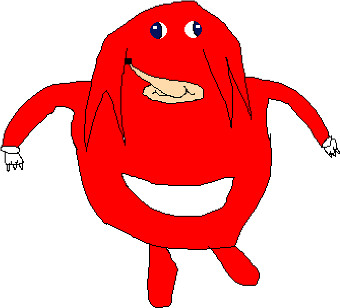 Ugandan_ Knuckles_ Meme_ Character