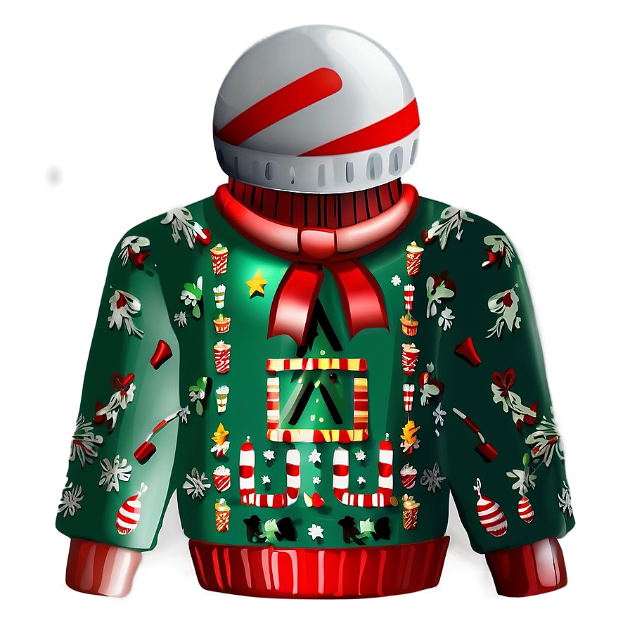 Ugly Christmas Sweater With Presents Png Dso