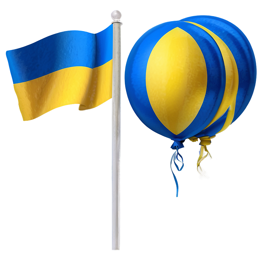 Ukraine Flag Representation Png 05242024