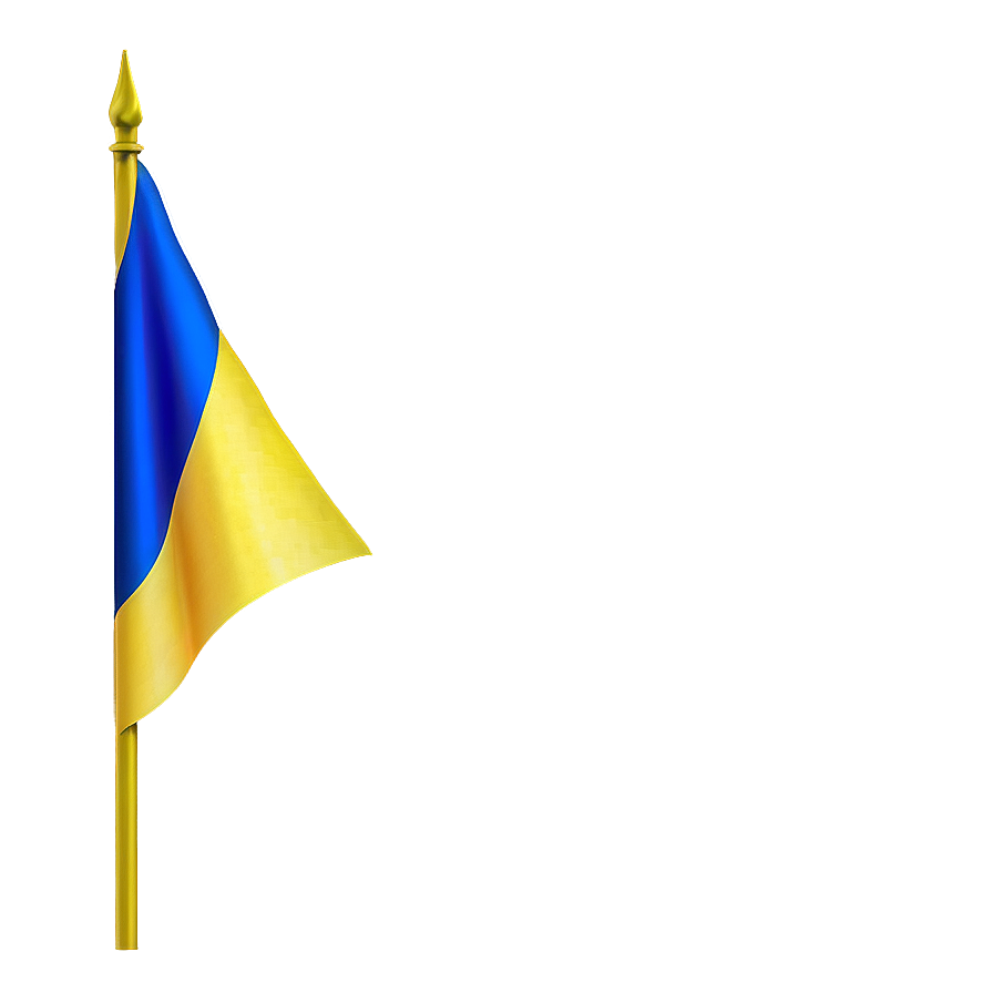 Ukraine Flag Waving Png 05242024