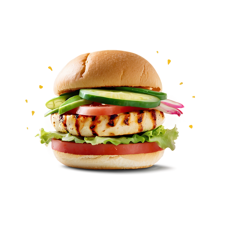 Ultimate Grilled Chicken Sandwich Png Agx