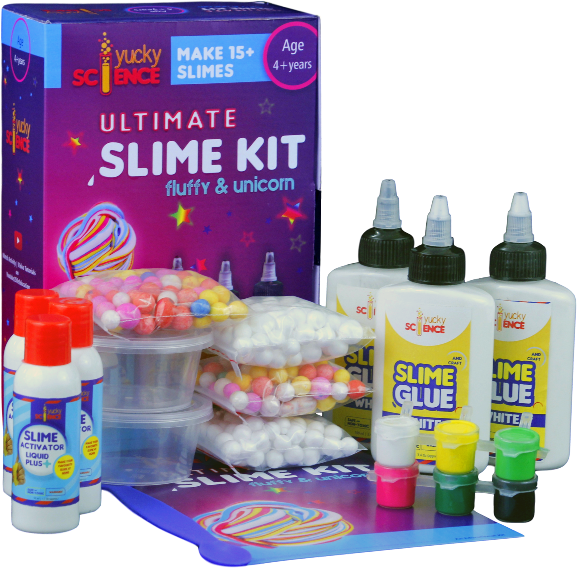 Yucky Science Slime Kit, HD Png Download PNG with transparent background