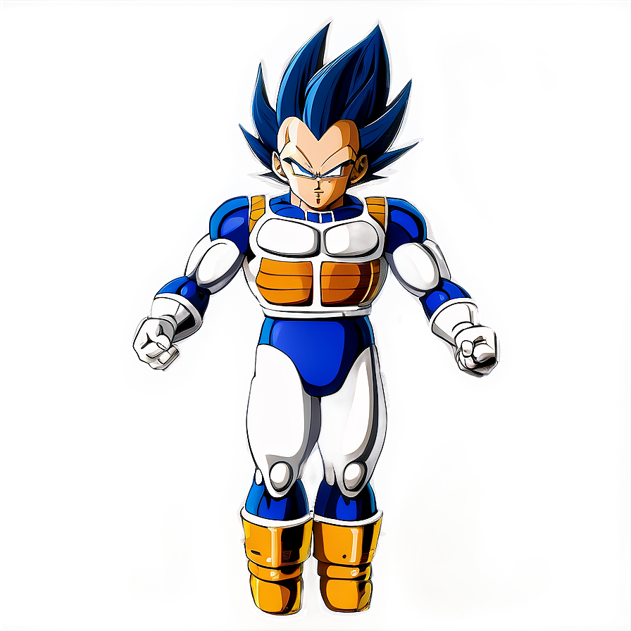 Ultimate Vegeta Ultra Ego Form Png 12