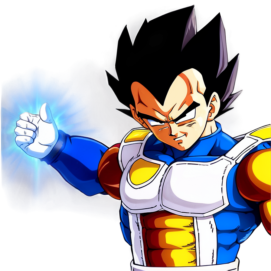 Ultra Ego Vegeta's Powerful Impact Png 06122024