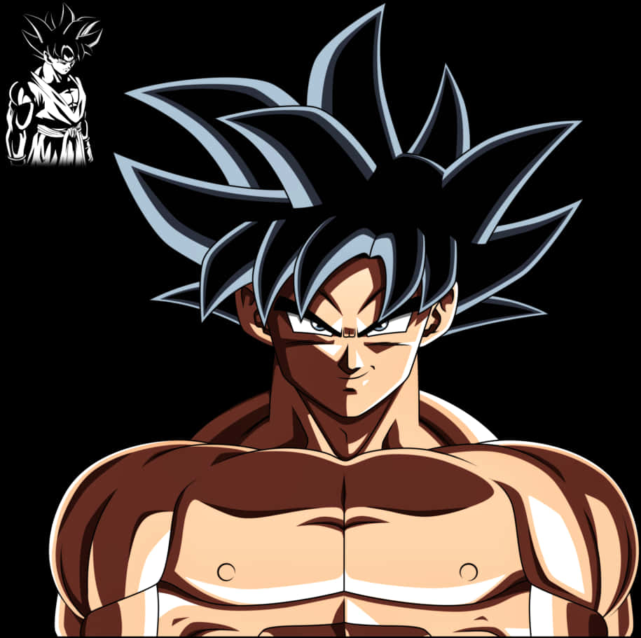 Ultra Instinct Goku Portrait