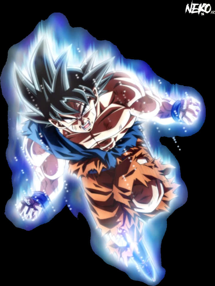 Ultra Instinct Goku Power Up