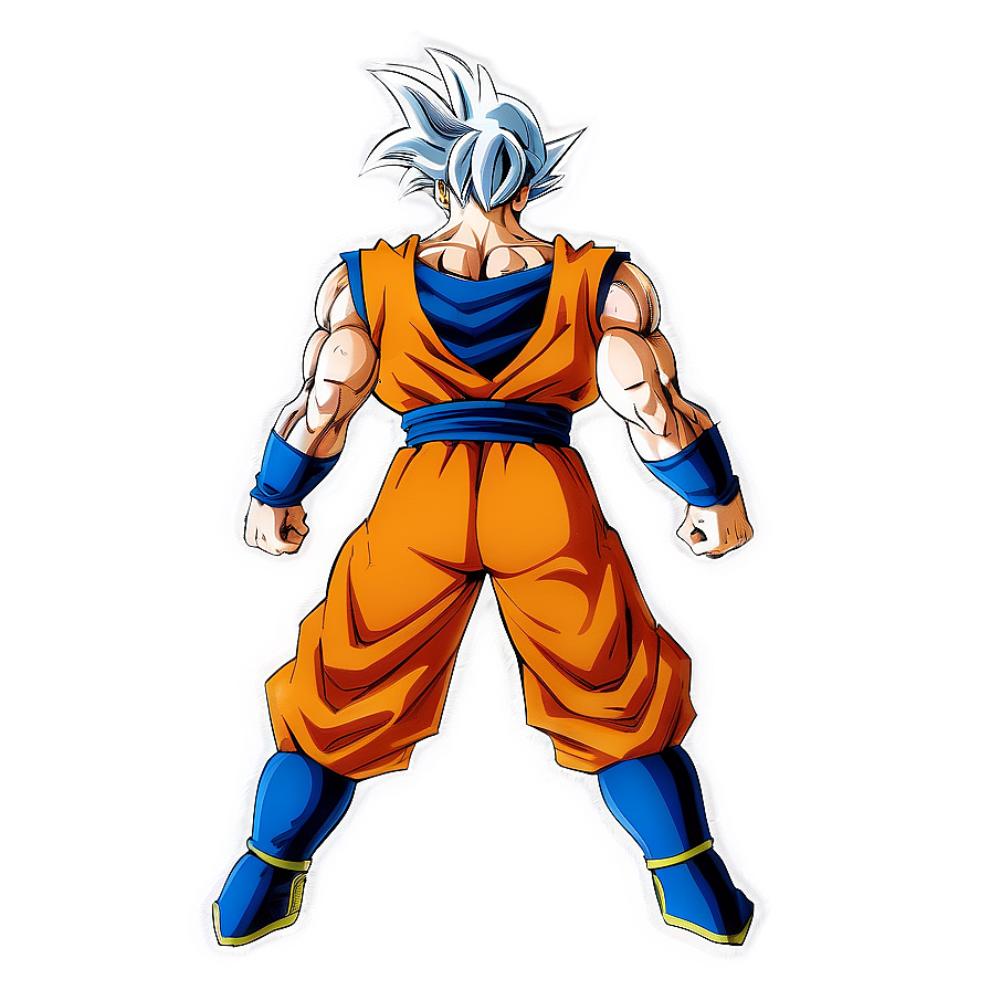 Ultra Instinct Goku Space Background Png 06242024