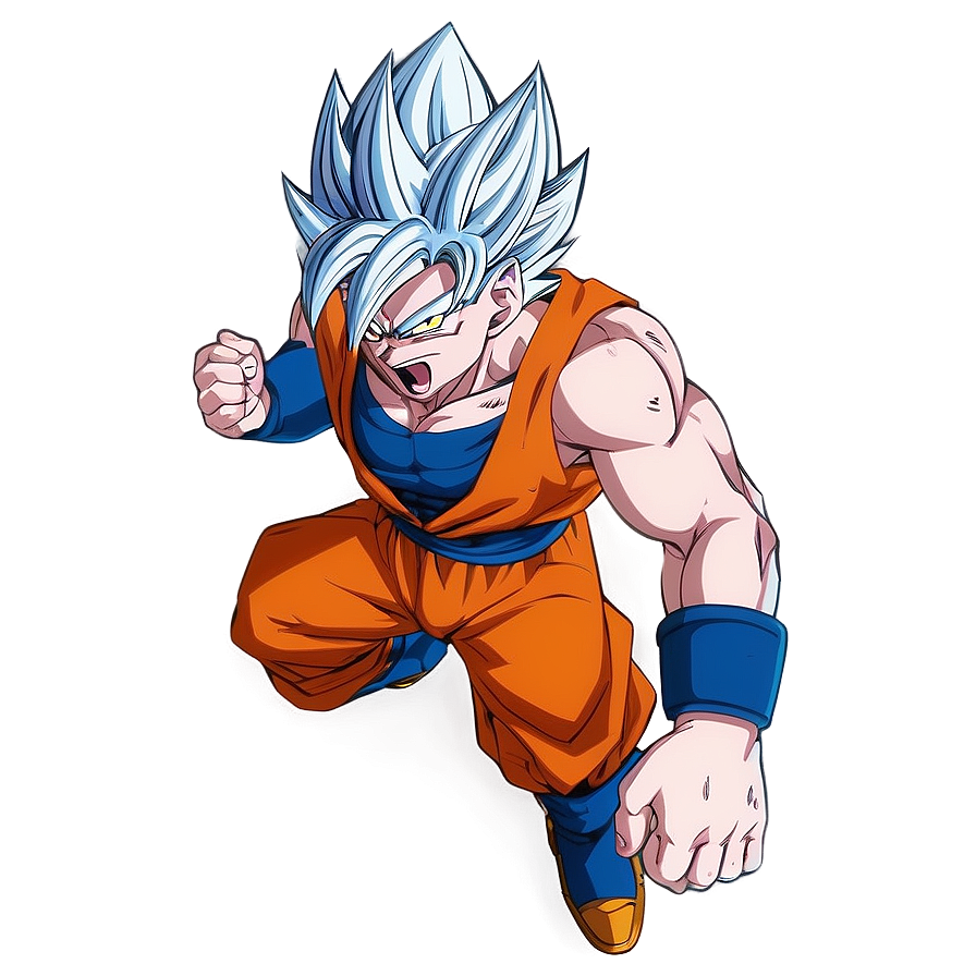 Ultra Instinct Power Aura Transparent Png 06272024