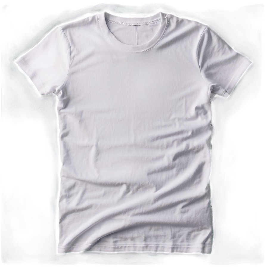 Ultra-realistic White Tee Mockup Png 06132024