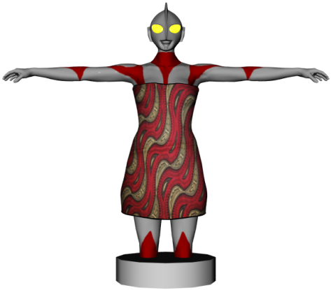 Ultraman Fashion Redesign