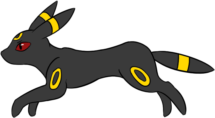 Umbreon Pokemon Illustration