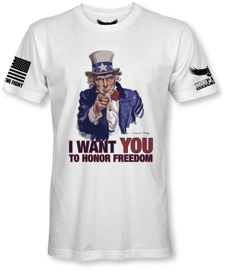 Uncle Sam Freedom T Shirt Design