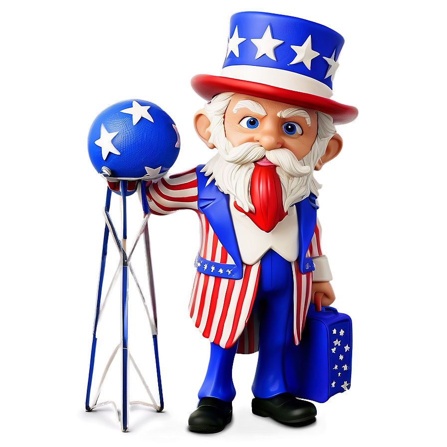 Uncle Sam Standing Pose Png 41