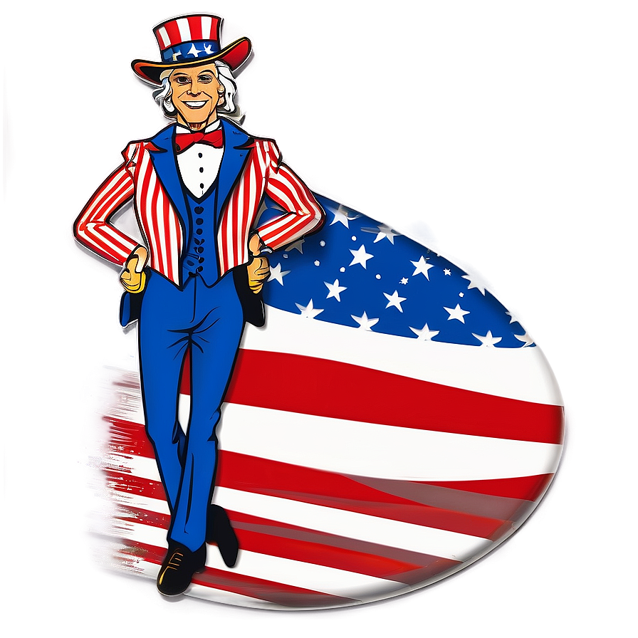 Uncle Sam Stars And Stripes Png 30