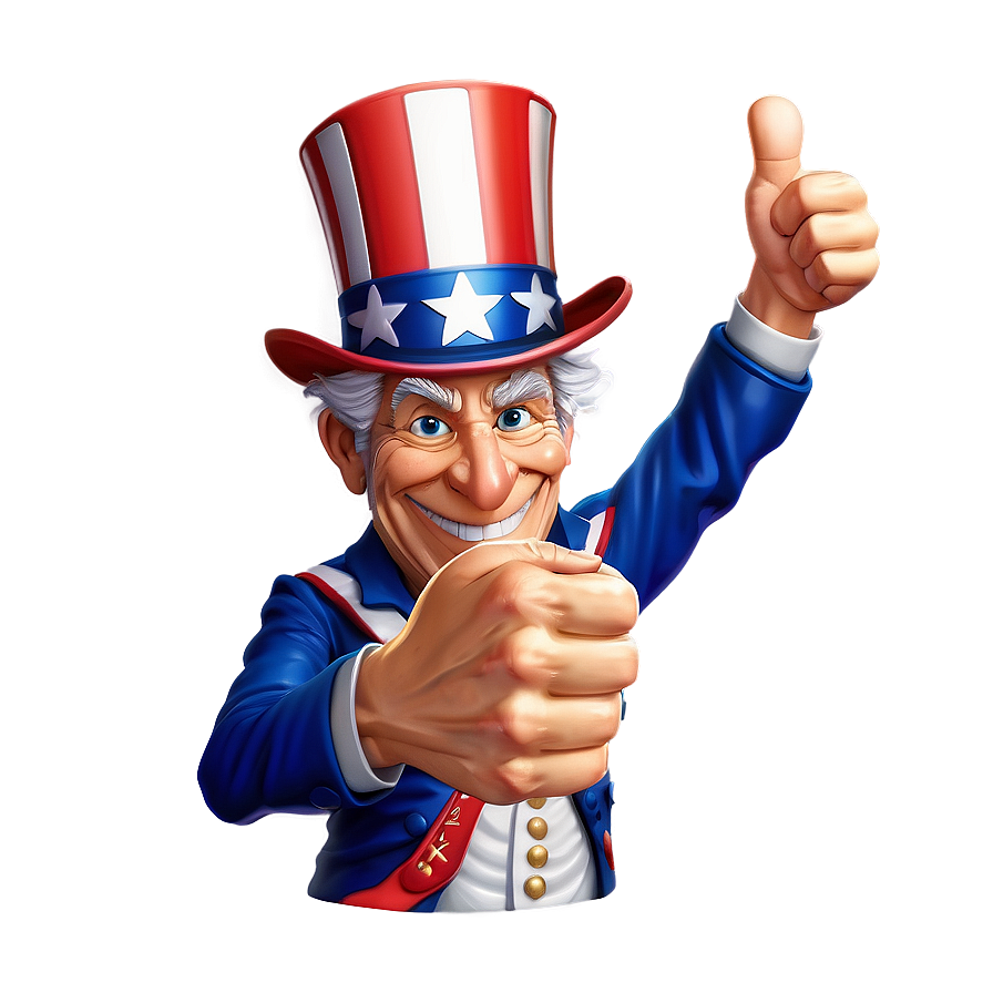 Uncle Sam Thumbs Up Png 43