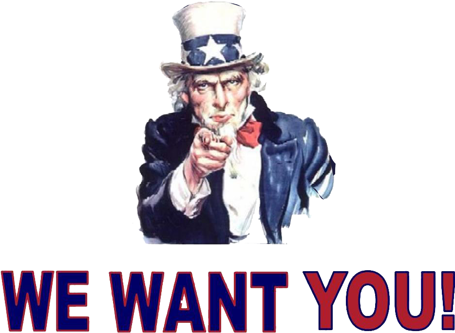 Uncle Sam We Want You Recruitment