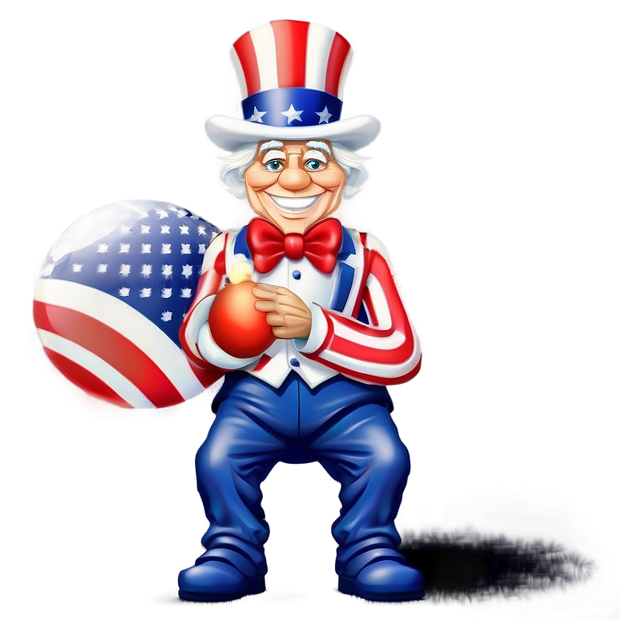 Uncle Sam With Globe Png 06122024