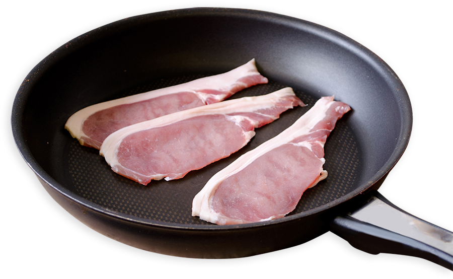 Bacon In Pan Transparent - Bacon In Pan Png, Png Download PNG with transparent background