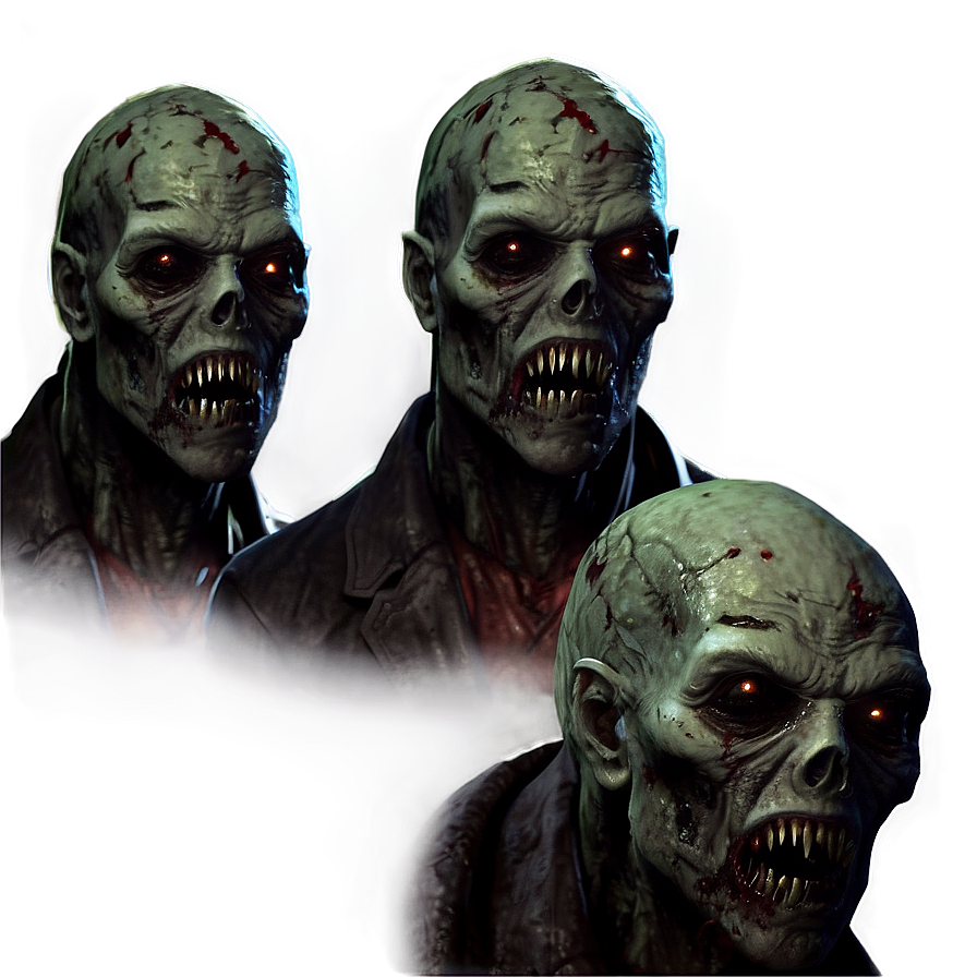 Undead Zombie Horde Png Xvn33