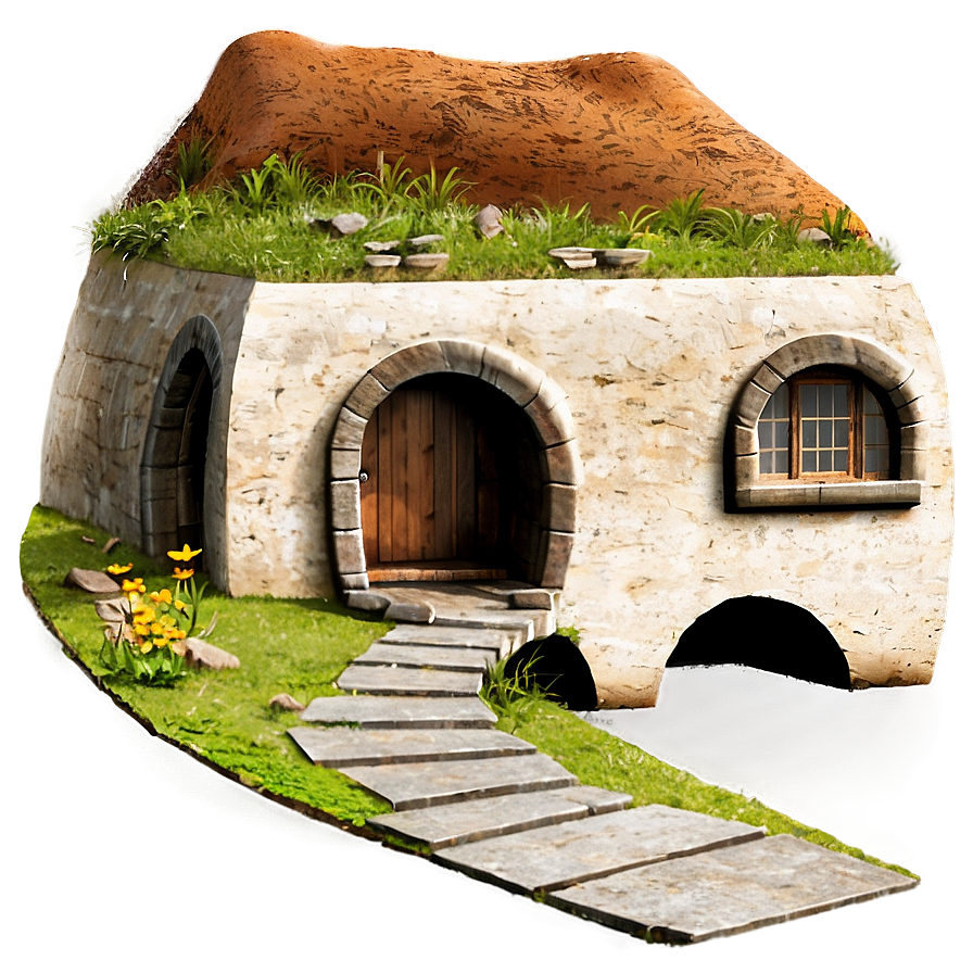 Underground Houses Png 05252024