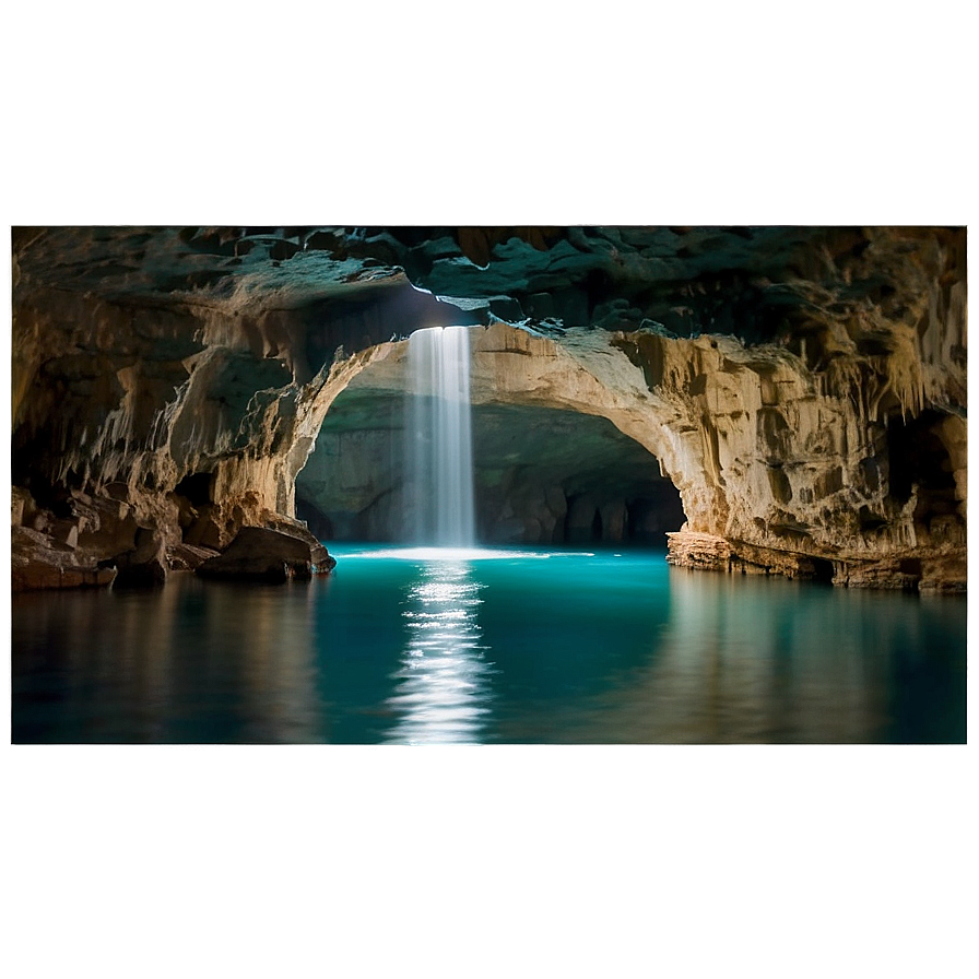 Underground River Cave Png 06112024