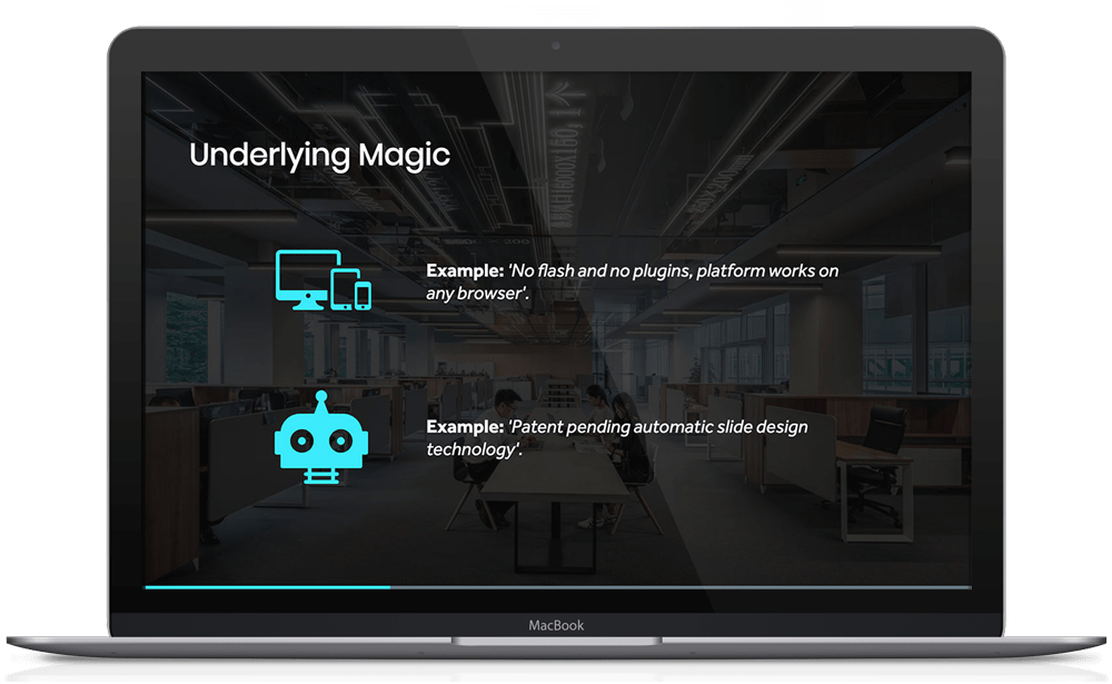 Underlying Magic Presentation Software