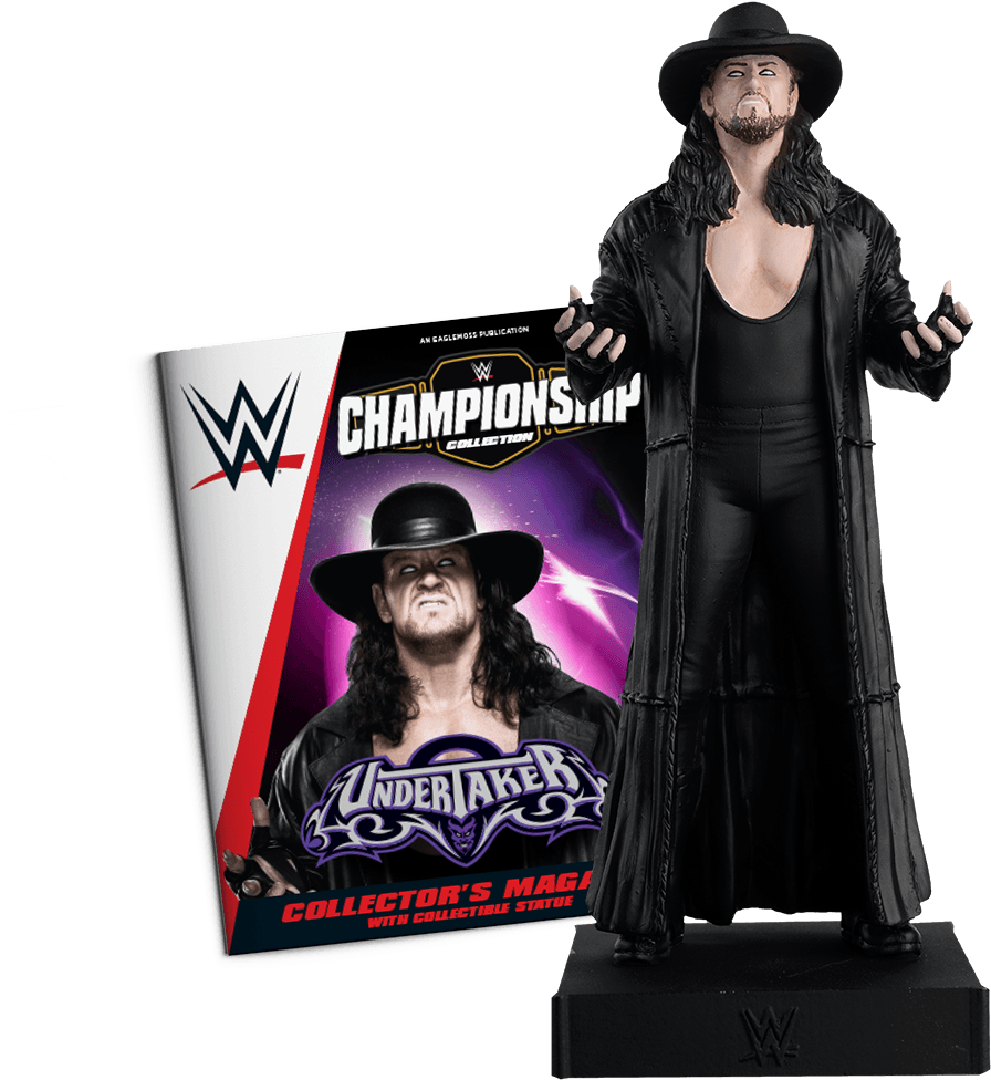 Undertaker Statueand Collectors Magazine