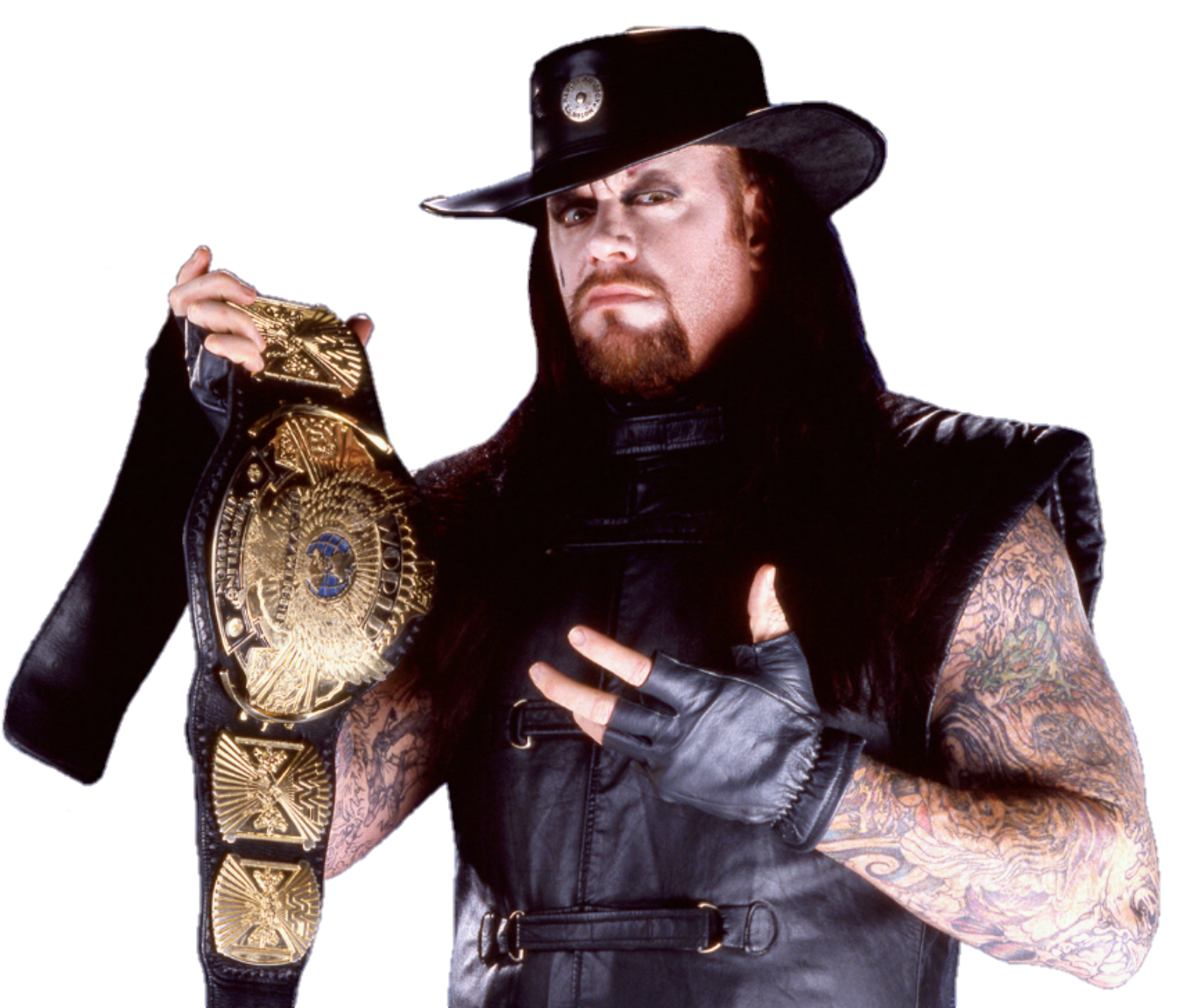 Undertaker_with_ Championship_ Belt